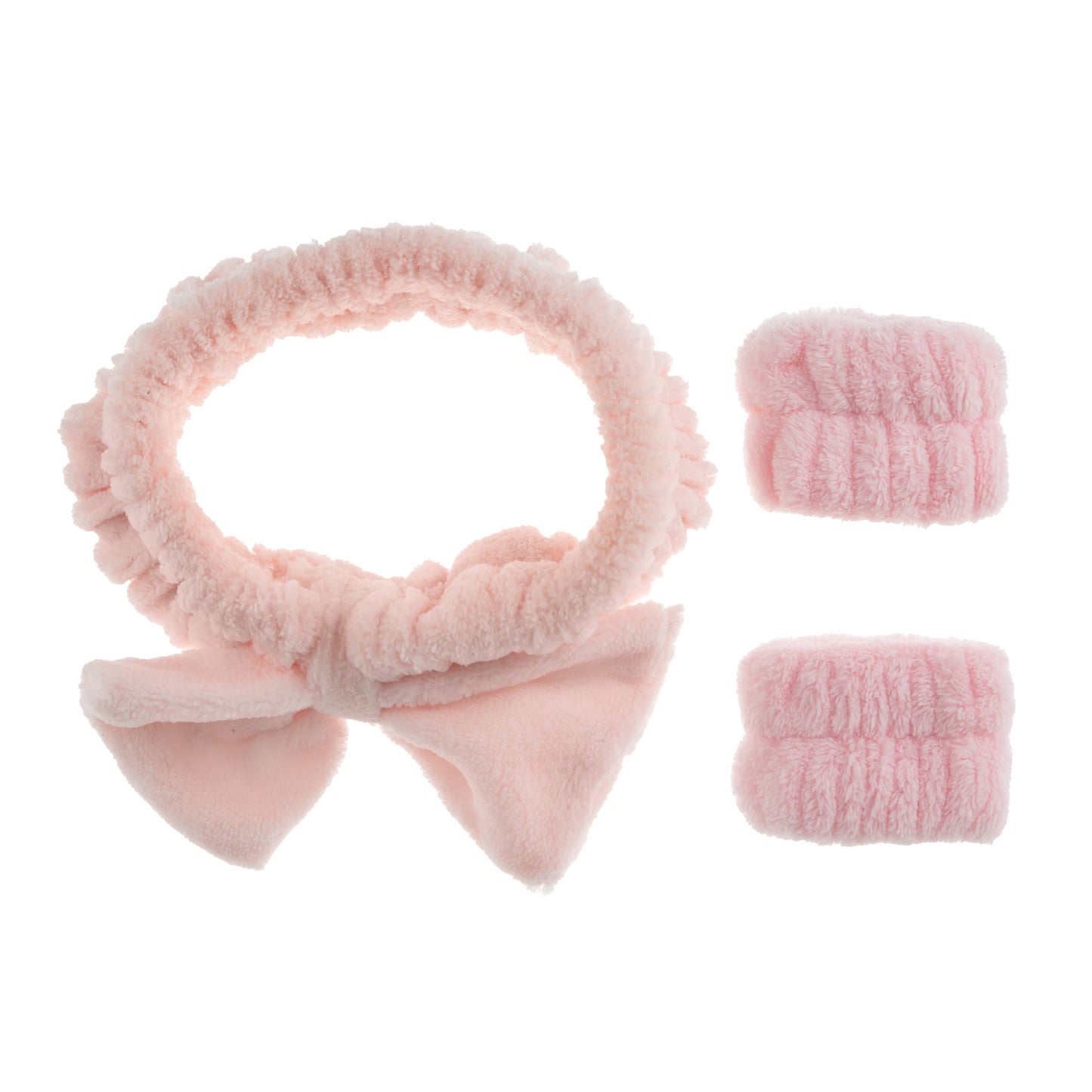 Luxe Hair and Wrist Band Face Washer Set