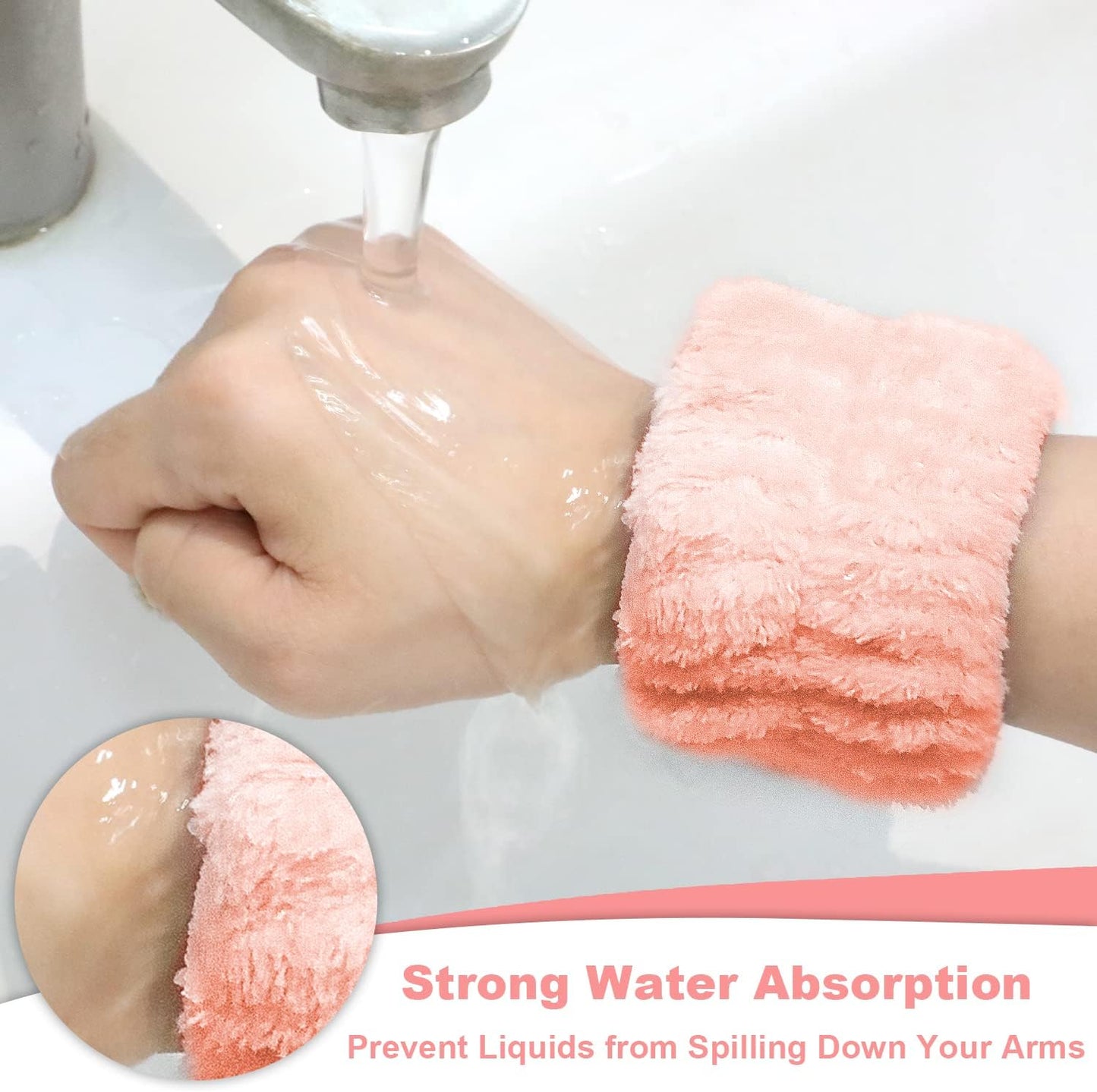 Luxe Hair and Wrist Band Face Washer Set