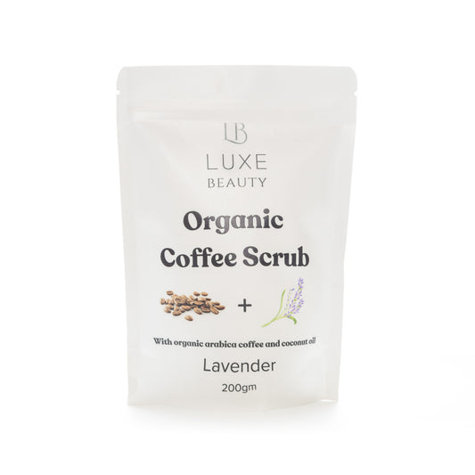Luxe Beauty Lavender Coffee Scrub