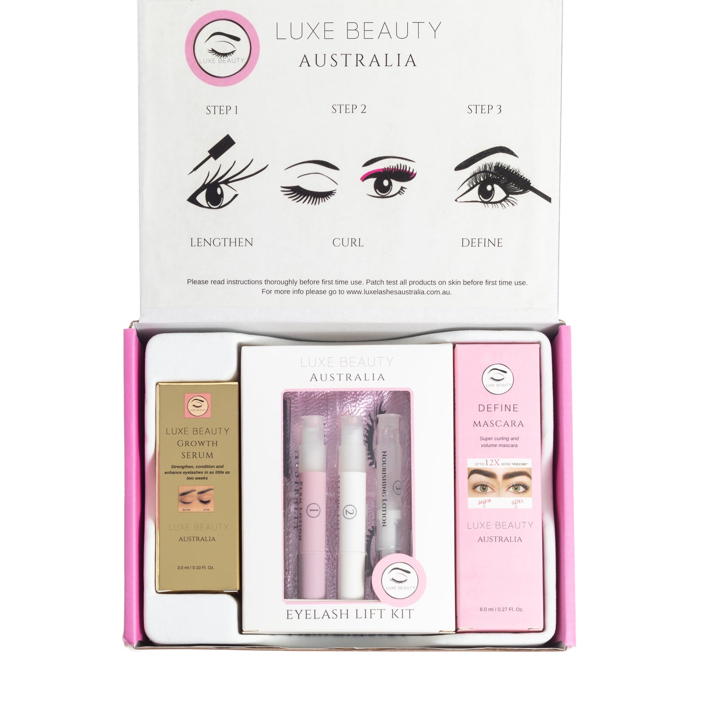 Luxe Beauty Complete Eyelash Kit
